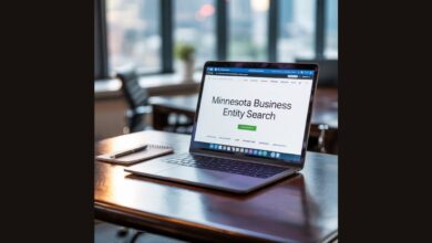 Minnesota business entity search